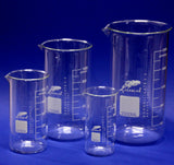 Becherglas Hohe Becherglässer aus Boro 3.3 Vol. 250ml/ 500ml/ 1000ml/ 2000ml
