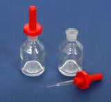 Tropfflasche aus Glas Tropfenflasche für Flüssigkeiten - Klarglas - 60ml