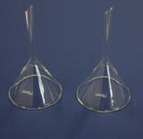 Glastrichter Größe Ø40,  Ø50, Ø60, Ø75, Ø100, Ø120mm, einzeln oder im Set