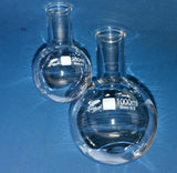Rundkolben glatter Enghals, Borosilikatglas 3.3, JoanLab, 250 oder 1000ml