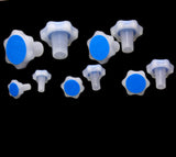 10 x Kunststoffstopfen PP-Stopfen NS10/19, NS12/21, NS14/23, NS19/26, NS24/29