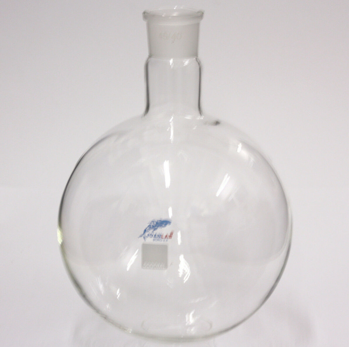 Stonylab 3-Hals Rundkolben 5 L – Borosilikatglas, Schwerwandig, NS 45/50 Und 24/40