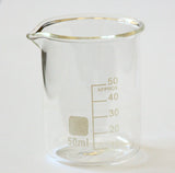 Becherglässer aus Boro 3.3 Klarglas (Vol. 10ml bis 10L)