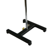 Laborstativ SET für Chemielabor /Stativplatte mit Stab und Klemme mit Muffe/