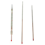 Thermometer für Labor, Glasthermometer 3 varianten bis 100°C/ 200°C/ mit NS14/23