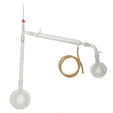 Destillationsapparatur Destillationsglas 9-teiliges Set horizontal oder vertikal, 1000ml