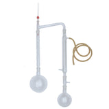 Destillationsapparatur Destillationsglas 9-teiliges Set horizontal oder vertikal, 1000ml