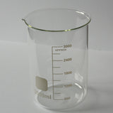 Becherglässer aus Boro 3.3 Klarglas (Vol. 10ml bis 10L)
