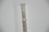 Bürette Glasbürette mit geradem Teflon (PTFE) Hahn,0,1ml Teilung 10ml/25ml/50ml