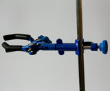 Laborstativ SET (Stativ-Stab-Klemme-Muffe) 71cm Höhe, Platte 23x13cm