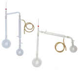 Destillationsapparatur Destillationsglas 9-teiliges Set horizontal oder vertikal, 1000ml