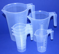 Messbecher aus PP konisch, Volumen 250ml, 1000ml, oder 2000ml
