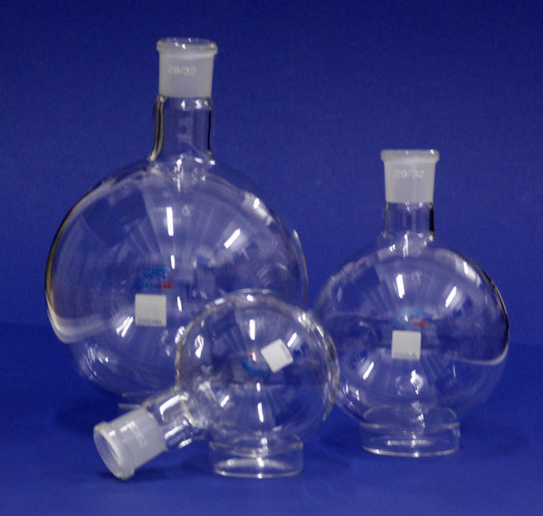 Rundkolben Einhalsrundkolben Hals NS29/32, Varianten: 500ml, 1000ml oder 2000 ml