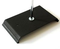Laborstativ SET (Stativ-Stab-Klemme-Muffe) 71cm Höhe, Platte 23x13cm