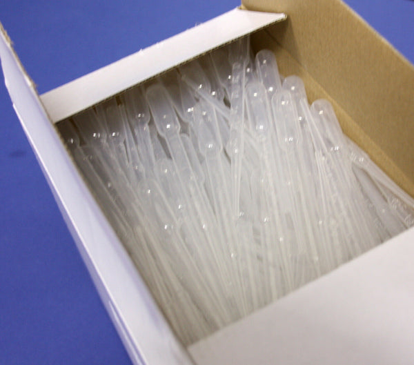500 Stück Pasteurpipetten Transferpipetten/Dosierpipetten Varianten 2ml oder 3ml