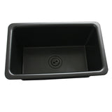 PP-Spülbecken für Labor KP3 verlängert 540x335xH240mm schwarz oder weiß