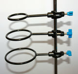 3-er Set Stativringe mit Muffe (Ø50 - Ø70mm - Ø90mm) Stativring für Labor