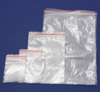 Druckverschlussbeutel ZIP Beutel Schnellverschlußtüten, 6 Größen (100/200 Stück)