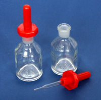 Tropfflasche aus Glas Tropfenflasche für Flüssigkeiten - Klarglas - 60ml