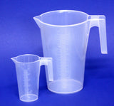Messbecher aus PP konisch, Volumen 250ml, 1000ml, oder 2000ml