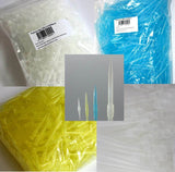 Pipettenspitzen, 1.000/500/250 Stück fur pipetten 10μl, 200μl, 1000μl und 5000μl
