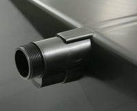 Laborspülbecken 560mm x 460mm x 300(385)mm aus PP (Polypropylen) weiß oder grau