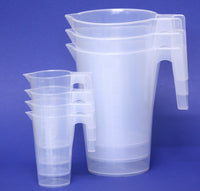 Messbecher aus PP konisch, Volumen 250ml, 1000ml, oder 2000ml