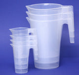 Messbecher aus PP konisch, Volumen 250ml, 1000ml, oder 2000ml